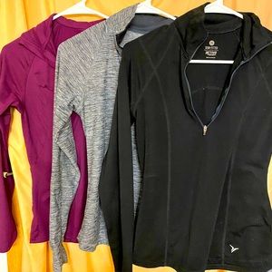 3PACK OF QUARTER ZIPS